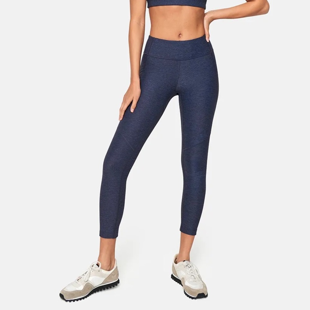 Outdoor Voices Navy Blue Warm Up Legging